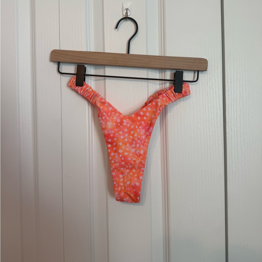 Kulani Kinis Orange Floral Bikini Bottom